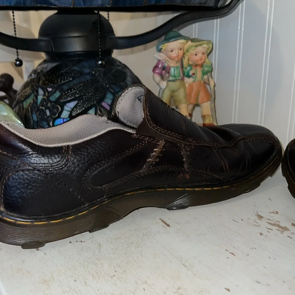 Dr Martens mens slip on loafers shoes size 10 leather